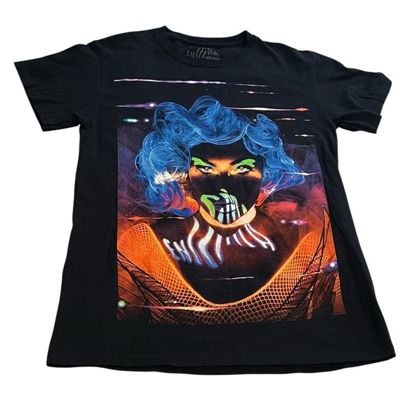 Lady Gaga Las Vegas Enigma Double Sided Crew Neck T Fan Concert Shirt Size Small - Picture 1 of 5